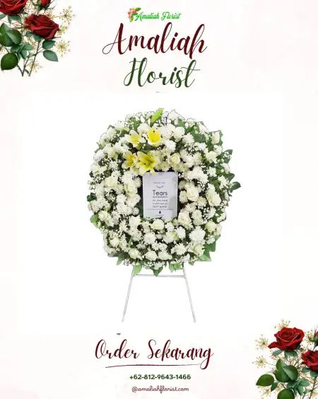 Krans Bunga Duka Kedaton Peninjauan Raya