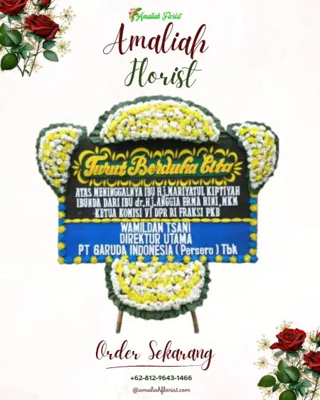 Papan Bunga Duka Kedaton Peninjauan Raya